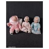 Porcelain Doll Parts, Porcelain Dolls(3)