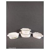 4 Baking Dishes with Lids