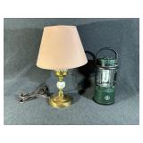 Table Lamp, Coleman Camping Lantern