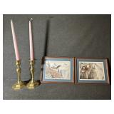 Eagle Landscapes By Sue Coleman (2) Candle Sticks