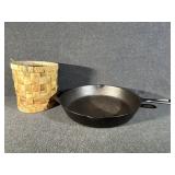 Lodge Cast Iron Skillet and Basket