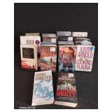 23 Paperback Books- War, Murder, Love & Mystery