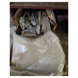 Peg Board Brackets, Plastic Sheeting