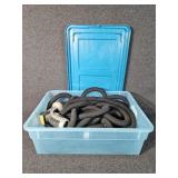 Small Tote with Expandable Hose