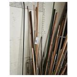 Wooden Stakes, Small Green Stakes