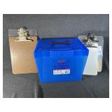 File Box and Clip Boards