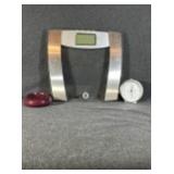 Weight Watchers Glass Scale, Bulova Clock