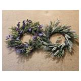 Purple Spring Themed Wreaths(2)