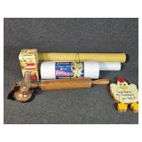 Easy Liner, Rolling Pin Decor, Ball Jar Lids w