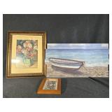 Tulips In A Vase, Ship Painting