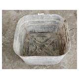 Galvanized Square Bucket