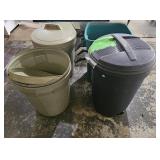 Trash Bins (4)