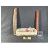 Wicker Basket, Adhesive Contact Paper(2)