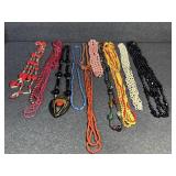 Plastic and Beaded Costume Necklaces