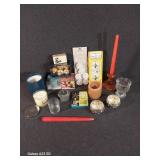 Jar Candles, Tealights, Candle Holders