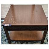 Wooden End Table