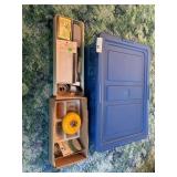 Tote with Sewing and Crafting Supplies