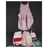 14 Assorted Hand Towels, 5 Dish Rags