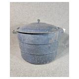 Enamel Coated Stock Pot