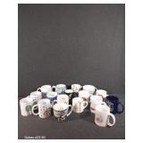 17 Assorted Coffee Cups