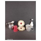 Metal Pitcher, Large Flour Sifter, Food Chopper