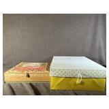 Decorative Tin and Box