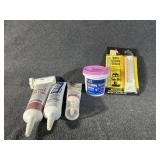 Spackling, Caulk, Porcelain Touch-up