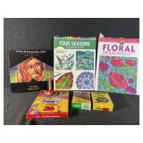 Coloring Books, Crayons, Colored Pencils