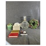 Decanter, Small Wreath, Note Book, Blingle Bell