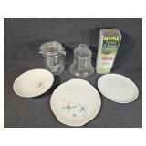 Plastic Locking Lid Jar, Salem Dishes, Freezer