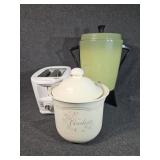 Sunbeam Coffee Percolator, Sunbeam Toaster
