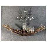 Tea Candle Holder, Swedish Candle Holder