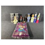Candle Holder and Figurines