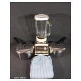 Osterizer Blender With Glass Pitcher & Cover