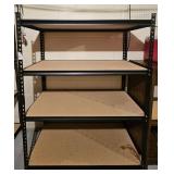Metal Shelf with Particle Board Shelves