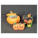 Ceramic Light Up Halloween House, Ceramic