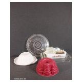 Glass Relish Tray, Glass Baking Dishes [3]