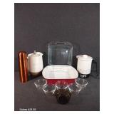 Baking Dishes, Westbend Hot Pot, Custurd Cups