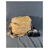 Camera Bag with Olympus Camera