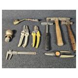 Peen Hammer, Small Pick Hammer, Torch Nozzle,