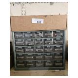 Hardware Organizer with Hardware