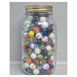 Ball Mason Jar with Marbles