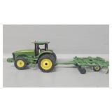 ERTL John Deere 8520 Combine and Mulch Tiller