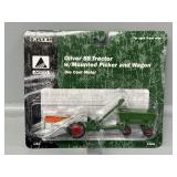 ERTL AGCO Oliver 88 w/ Mounted Picker & Wagon