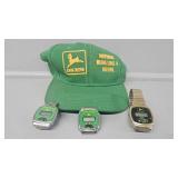 John Deere Hat and Watchï¿½s