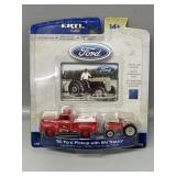 ERTL 1:64 1950 Ford Pickup w/ 8N Tractor