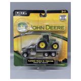ERTL 1:64 John Deere Flatbed Truck w/ Tractor