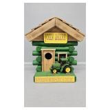 John Deere Little Log Cabin Birdhouse