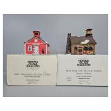 Dept.56 "Red School House","Sleepy Hollow School"