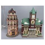 Dept. 56, Christmas In the City, City Hall, Cafe